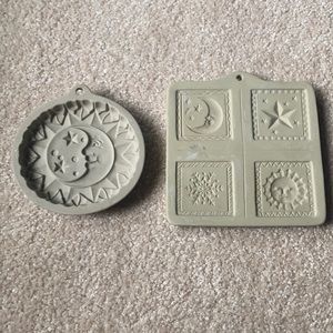 Brown Bag and Wilton cookie molds - celestial